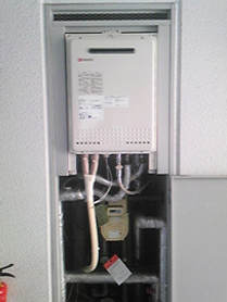 北海道・給湯器交換施工手順
