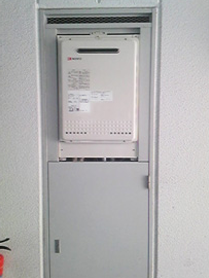 北海道・給湯器交換施工手順